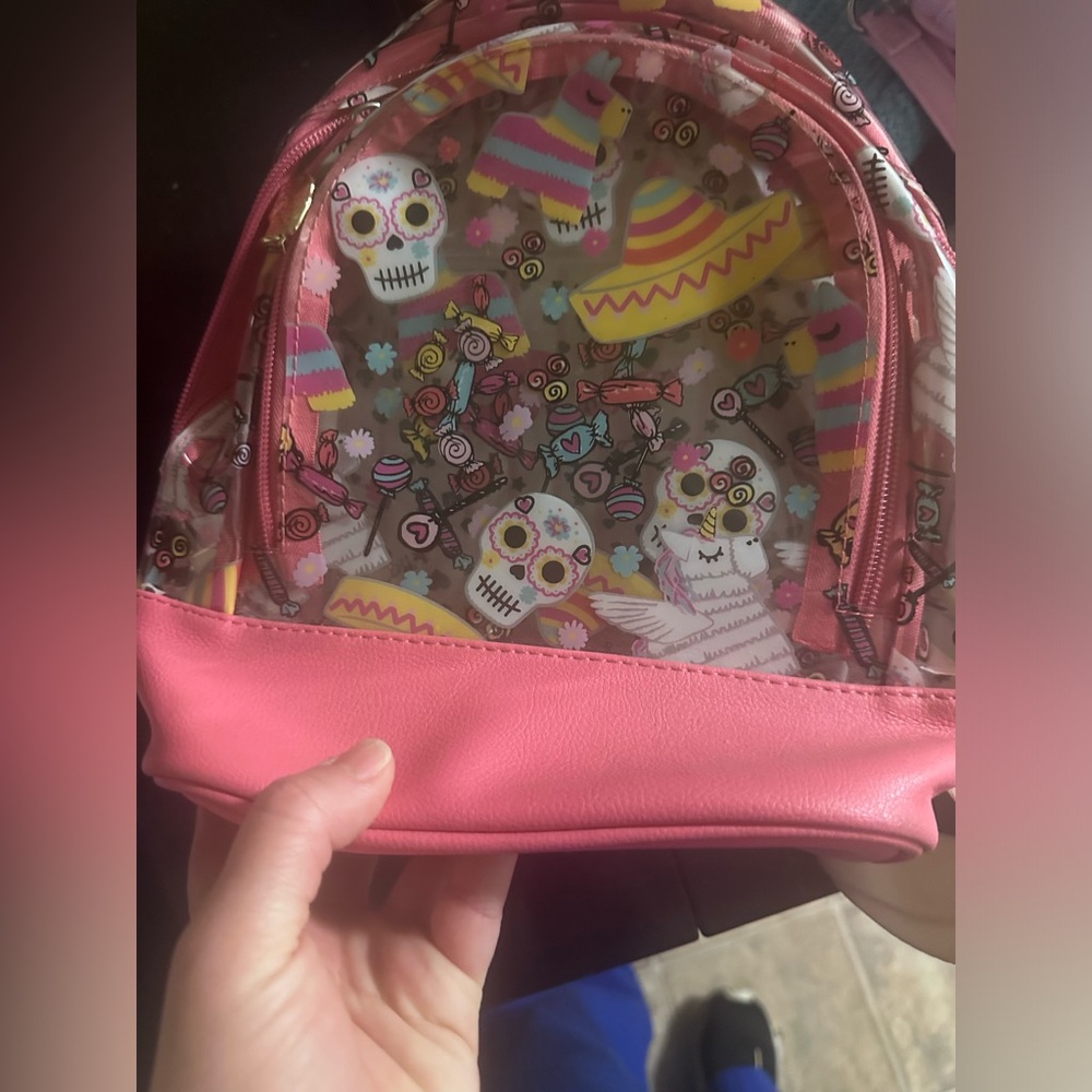 Betsy Johnson day of the dead small backpack